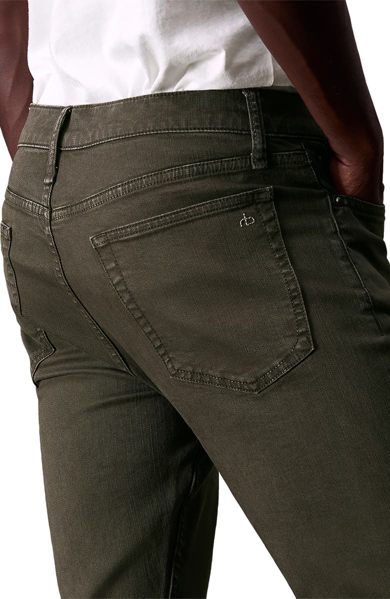 rag & bone Fit 2 Authentic Stretch Slim Fit Jeans, Alternate, color, Forest