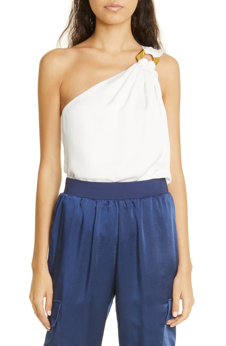 Ramy Brook Adda One-Shoulder Top, Main, color, 