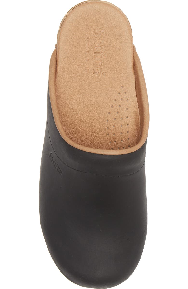 Sanita Ellis Leather Clog, Alternate, color,