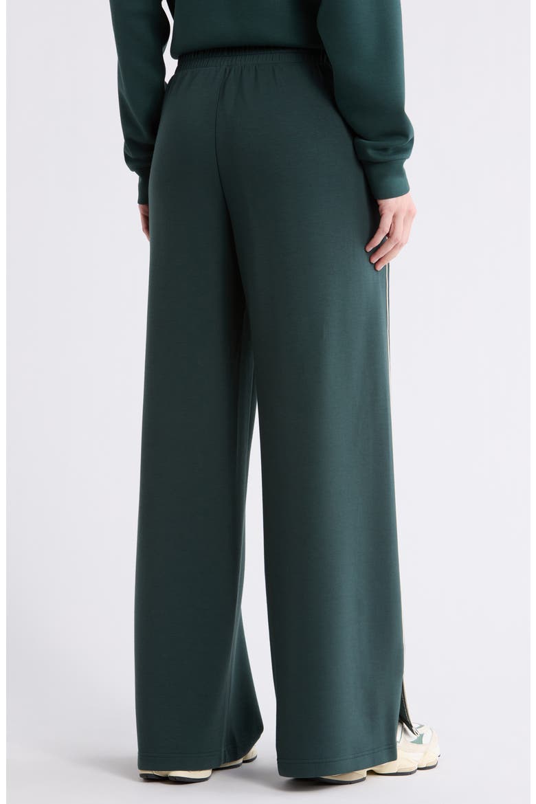 Whisper Knit Piped Pants, Alternate, color, GREEN TIMBER
