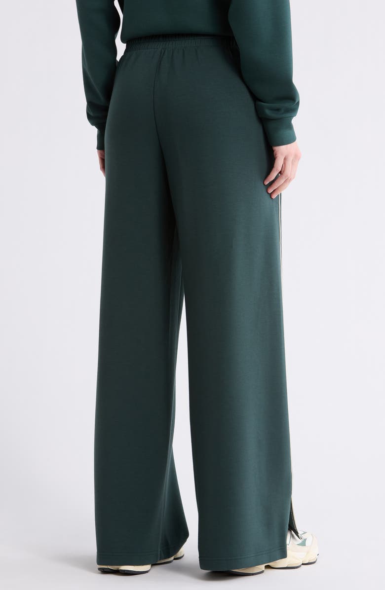 Z by Zella Whisper Knit Piped Pants, Alternate, color, Green Timber