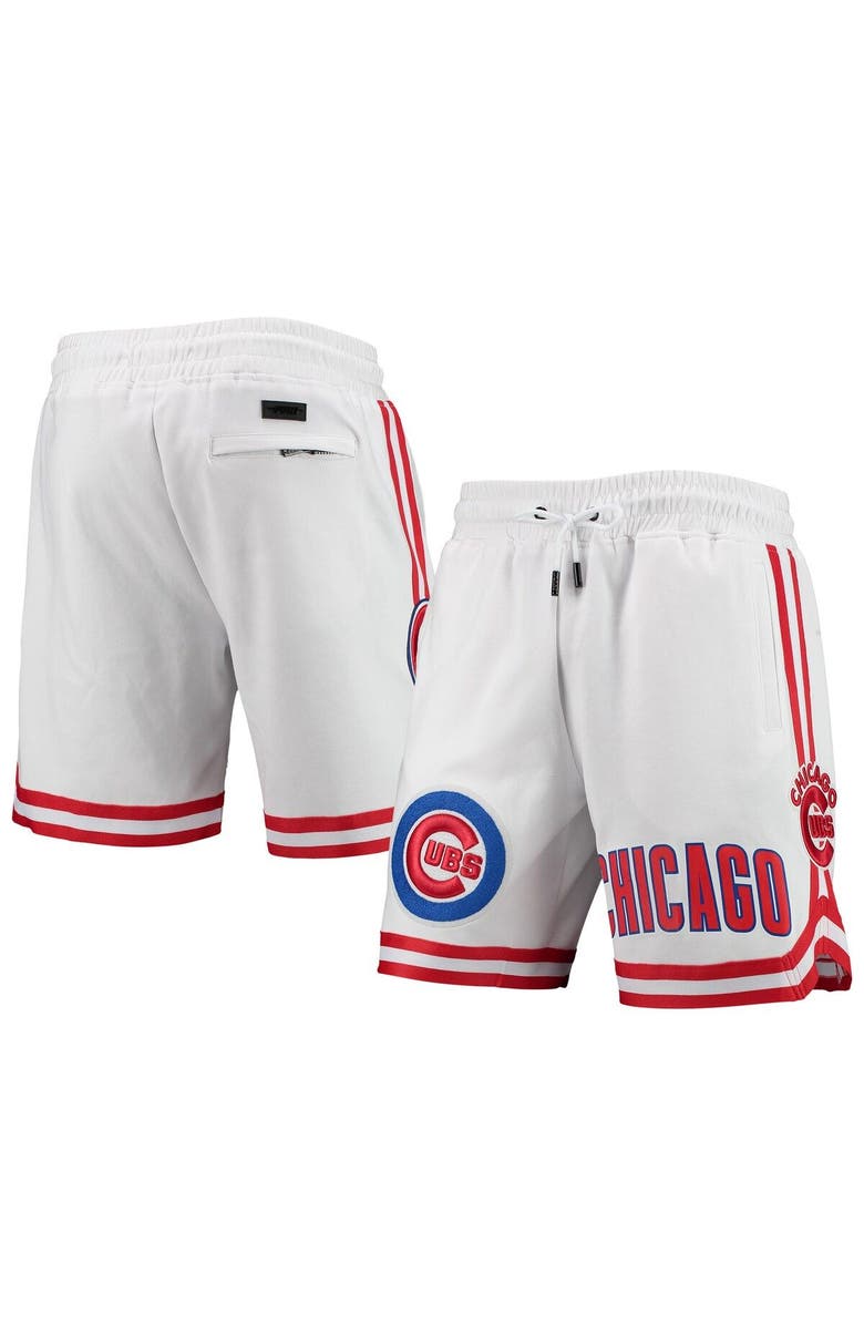 PRO STANDARD Men's Pro Standard White Chicago Cubs Team Logo Shorts, Main, color, 