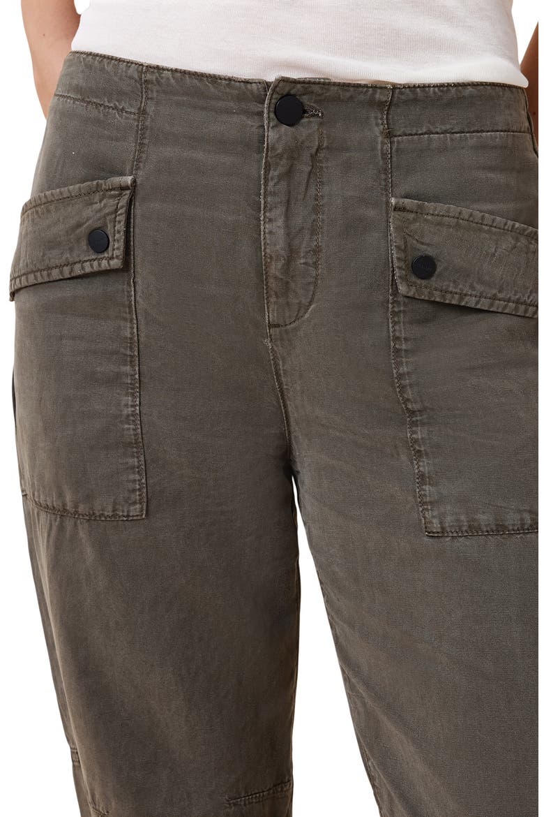 Val Twill Cargo Pants, Alternate, color, DARK KHAKI GREEN