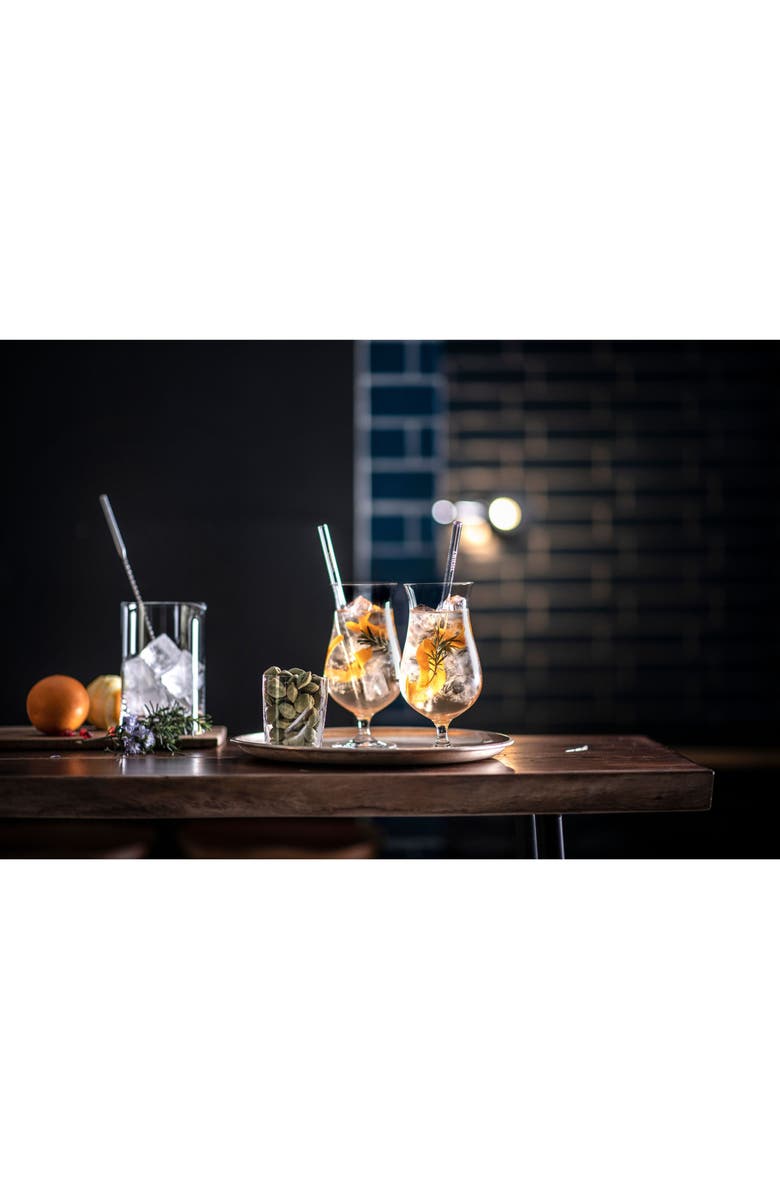 Fortessa Schott Zwiesel Bar Special Set of 6 Hurricane Glasses, Alternate, color, Clear