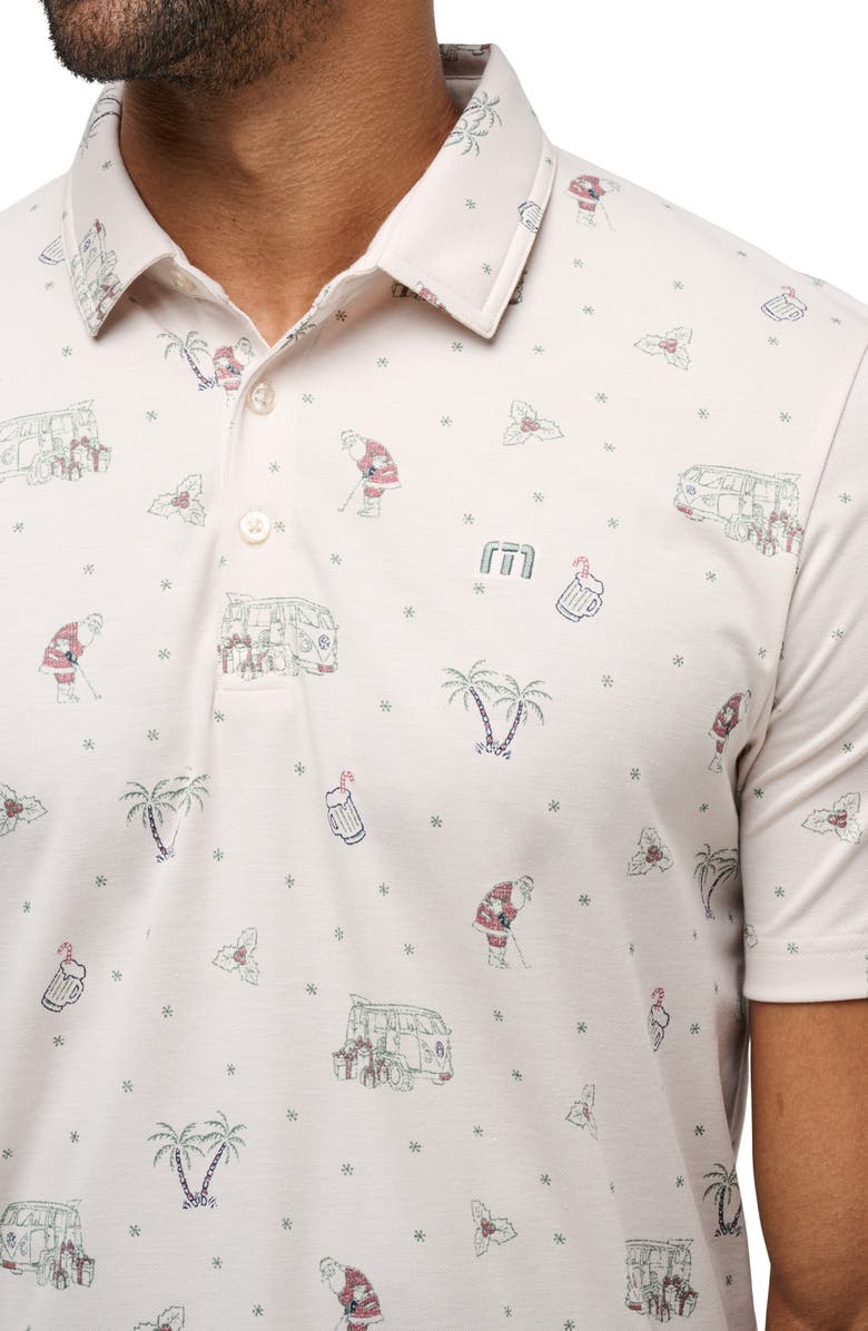 TravisMathew Cookie Swap Polo, Alternate, color, Moonbeam