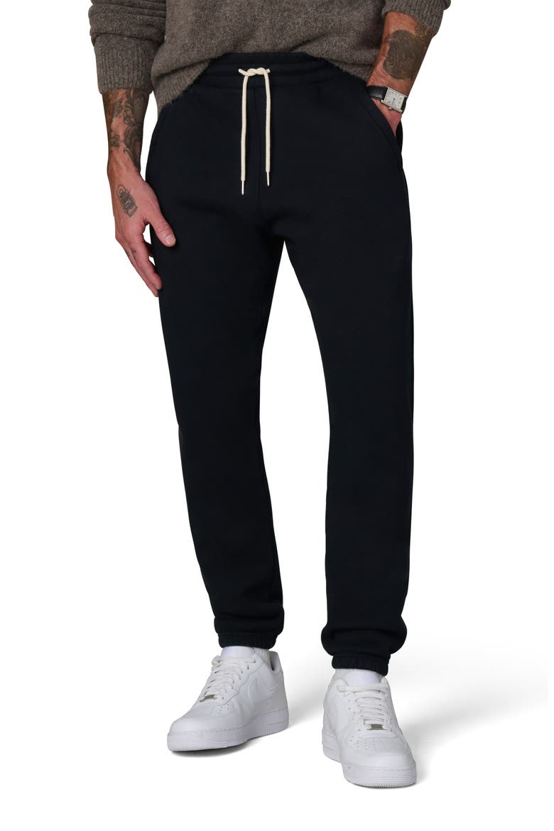 Bespoke Cotton Joggers, Main, color, BLACK