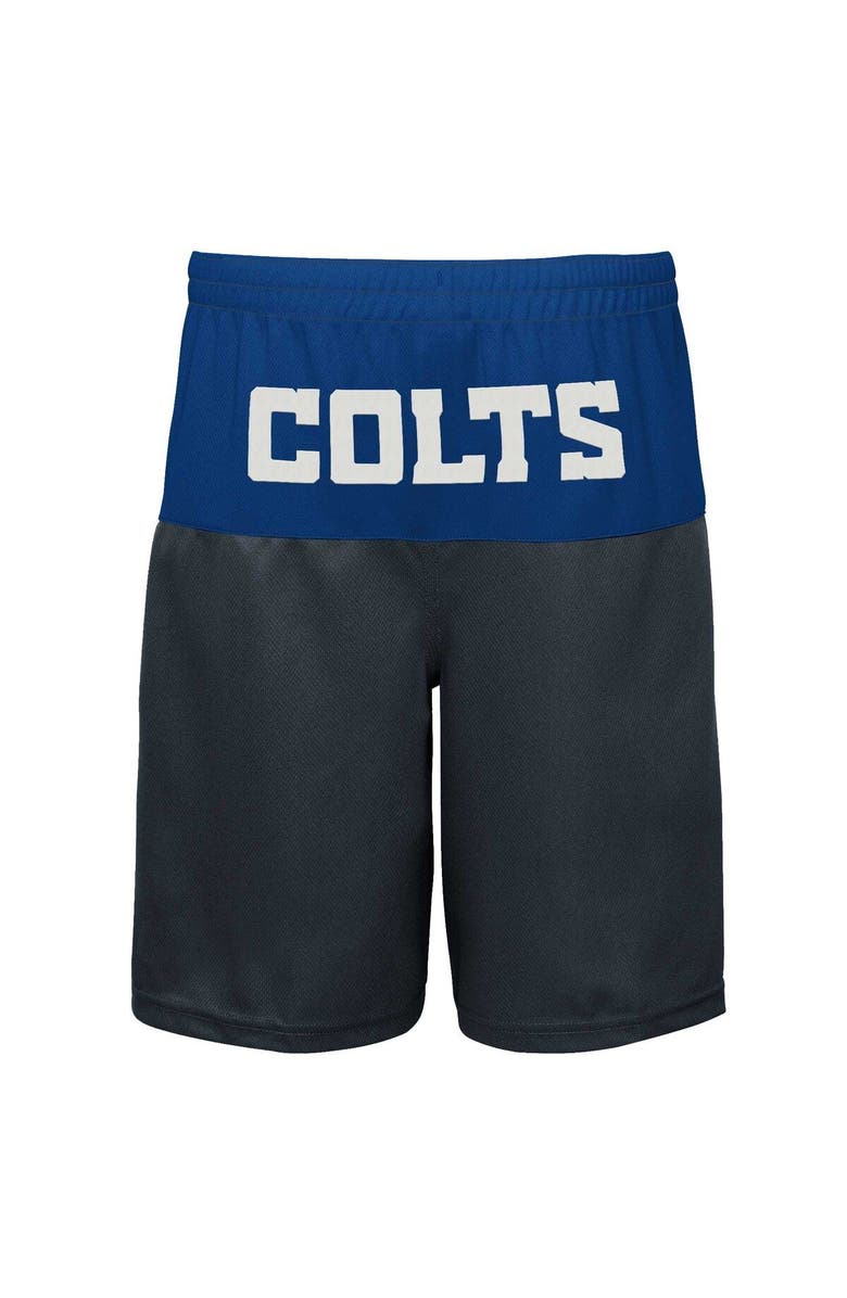 Outerstuff Youth Jonathan Taylor Navy Indianapolis Colts Player Name & Number Shorts, Alternate, color, Navy
