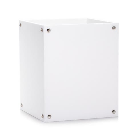 Tornillo Chrome Waste Basket