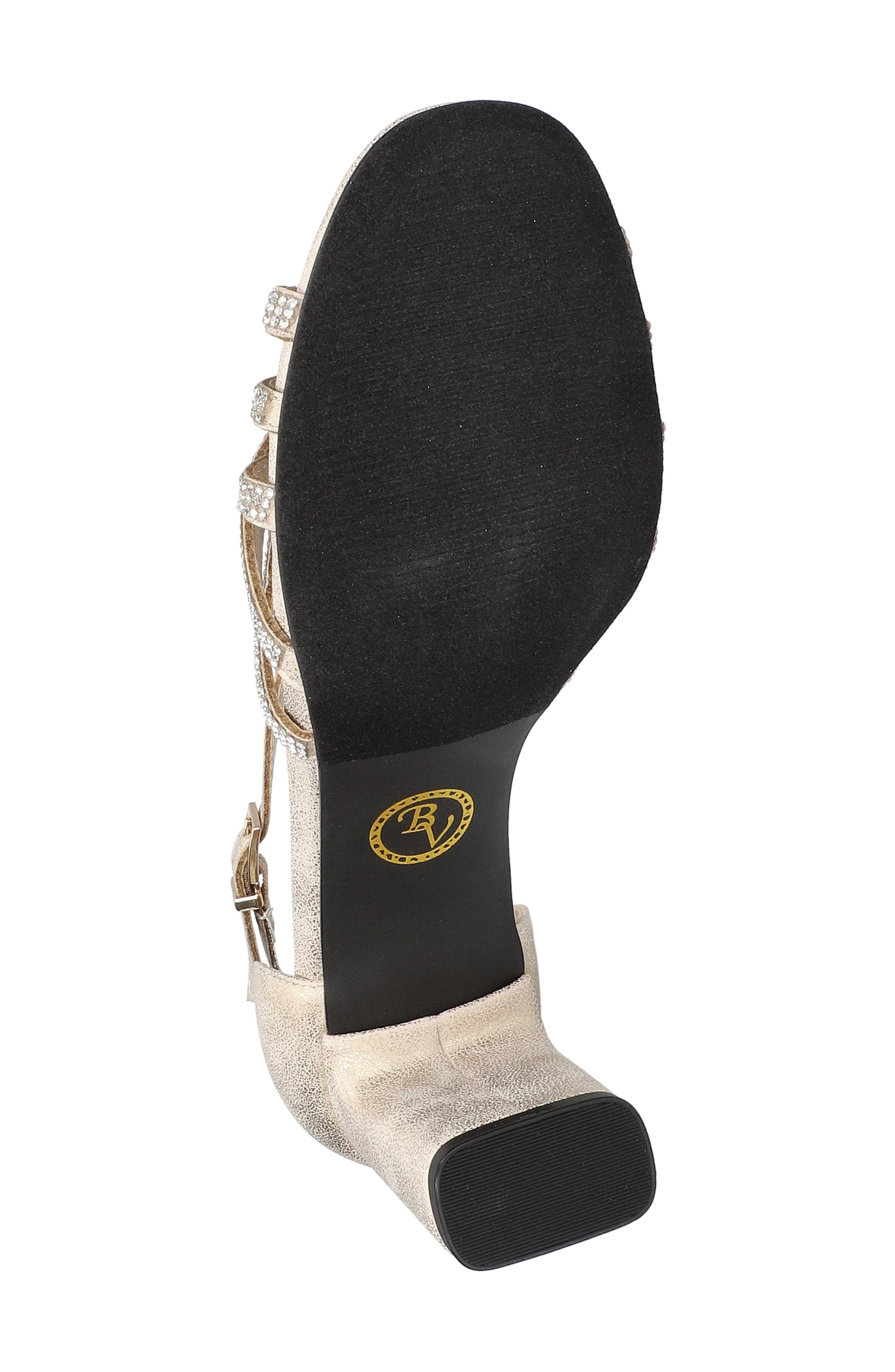 Bella Vita Aliette Sandal, Alternate, color, Soft Gold Metallic