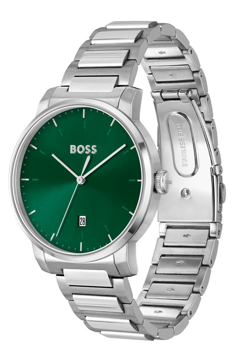 BOSS Dean Bracelet Watch, 41mm, Alternate, color,