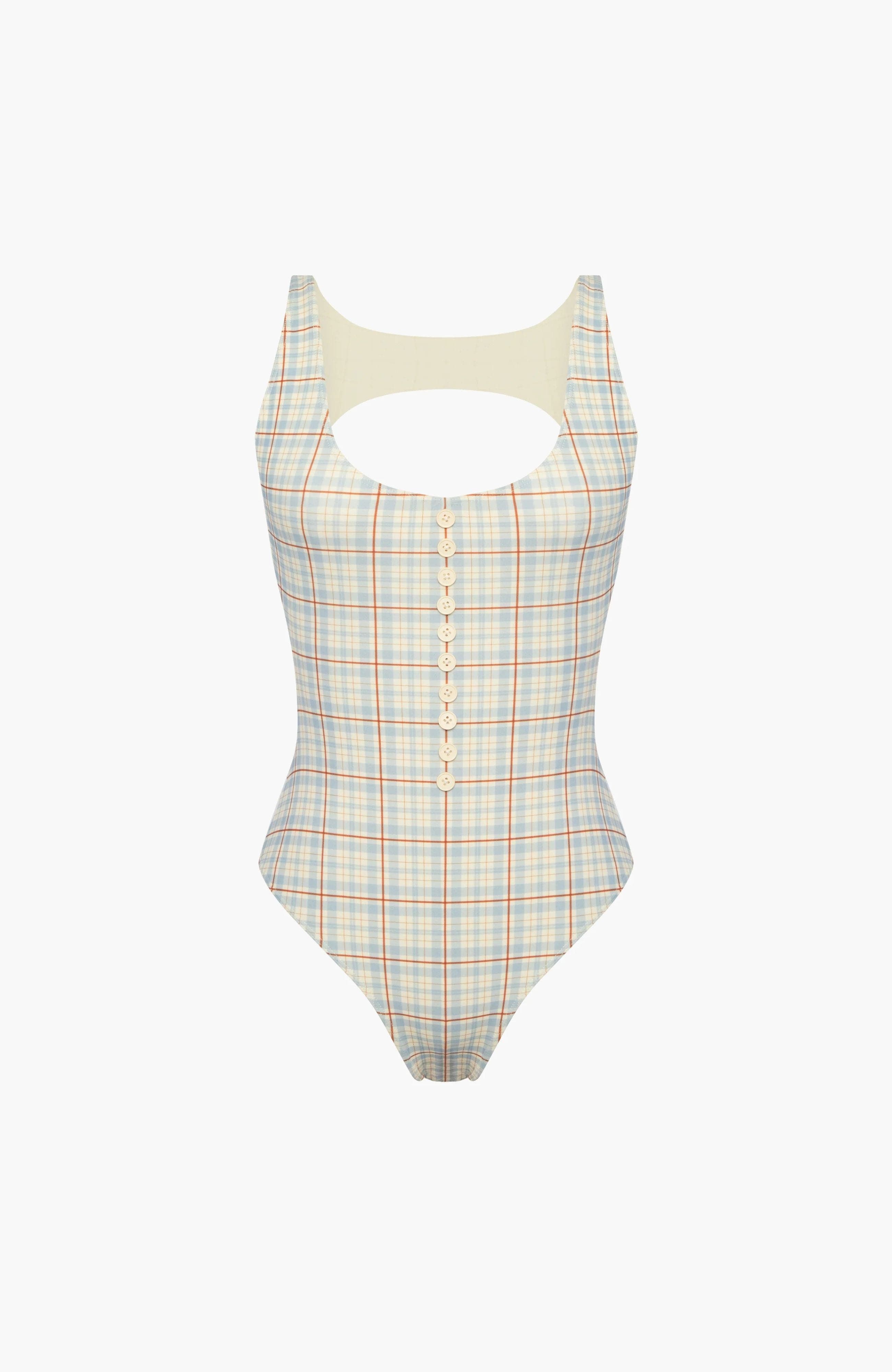 Cream Plaid