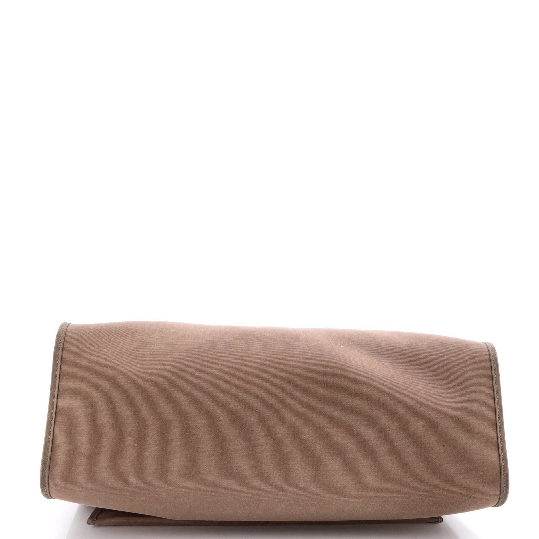 Pre-Owned Hermes Herbag Zip Leather and Toile 39, Alternate, color, Etoupe