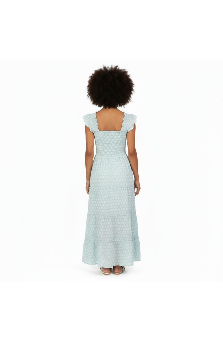 Mer St. Barth Paloma Women's Maxi Dress, Alternate, color, Seafoam-Booty