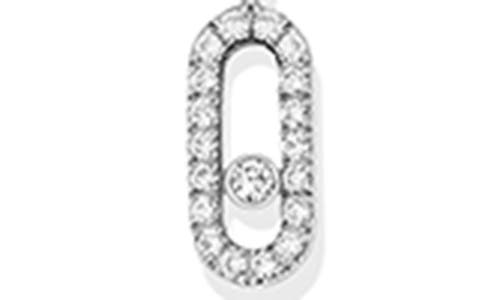 Messika Move Uno Tassel 18-karat White Gold Diamond Choker In White Gold
