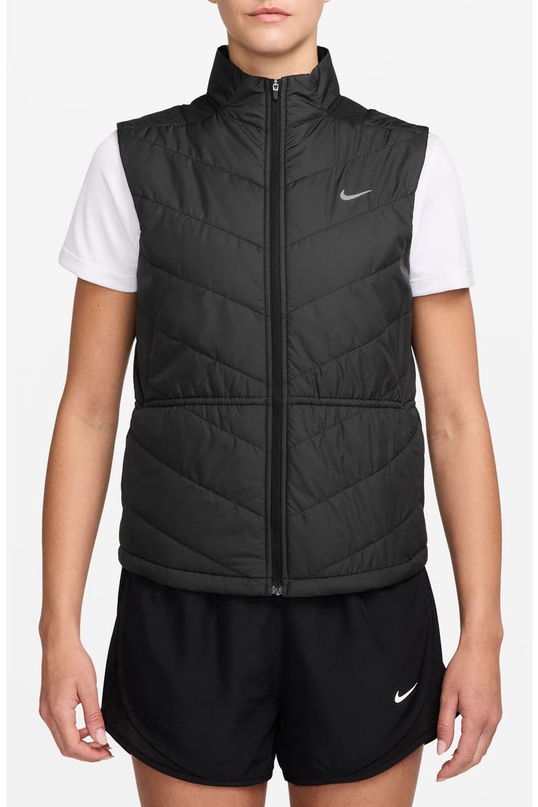 Swift Therma-FIT Running Vest, Main, color, 010 BLACK/REFSIL