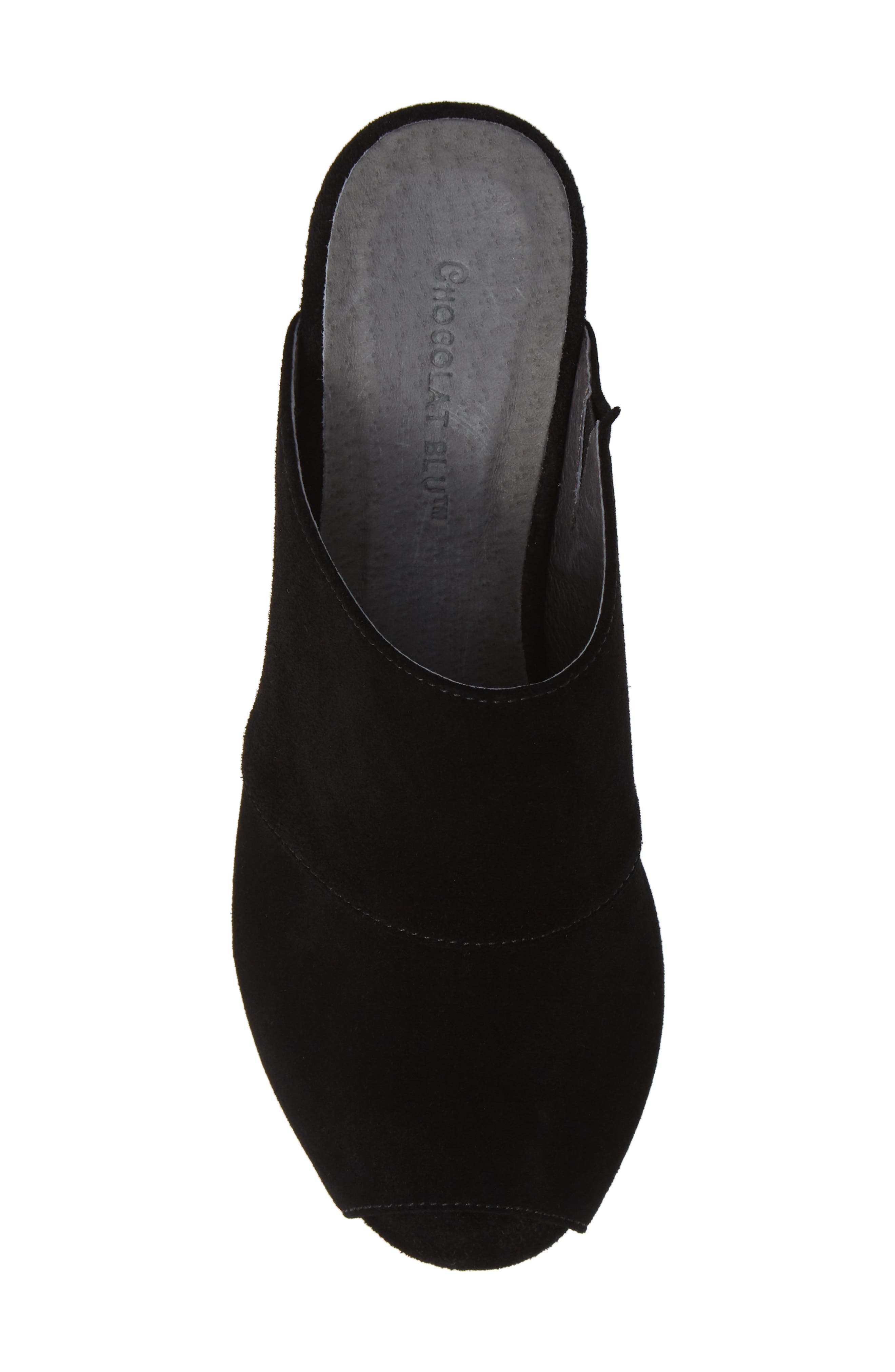 Chocolat Blu Yoana Wedge Mule, Alternate, color, 