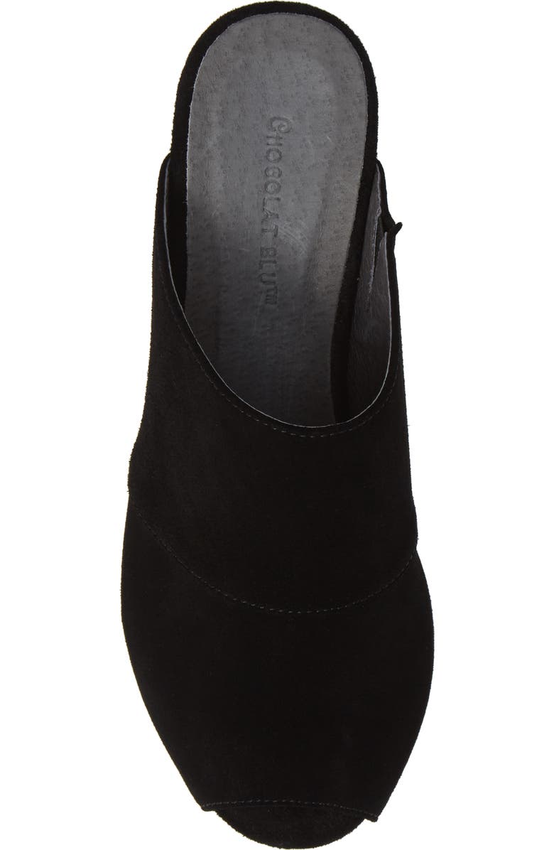 Chocolat Blu Yoana Wedge Mule, Alternate, color,