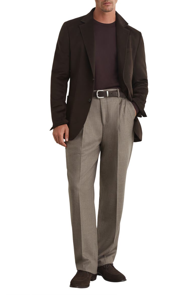 Textured Sport Coat, Alternate, color, CHOCOLATE BROWN