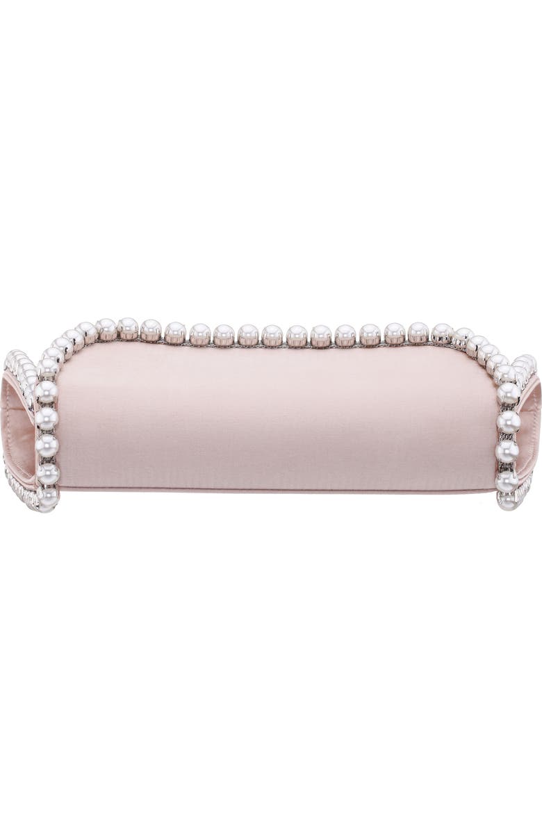 Nina Trysta Clutch, Alternate, color, Pearl Rose