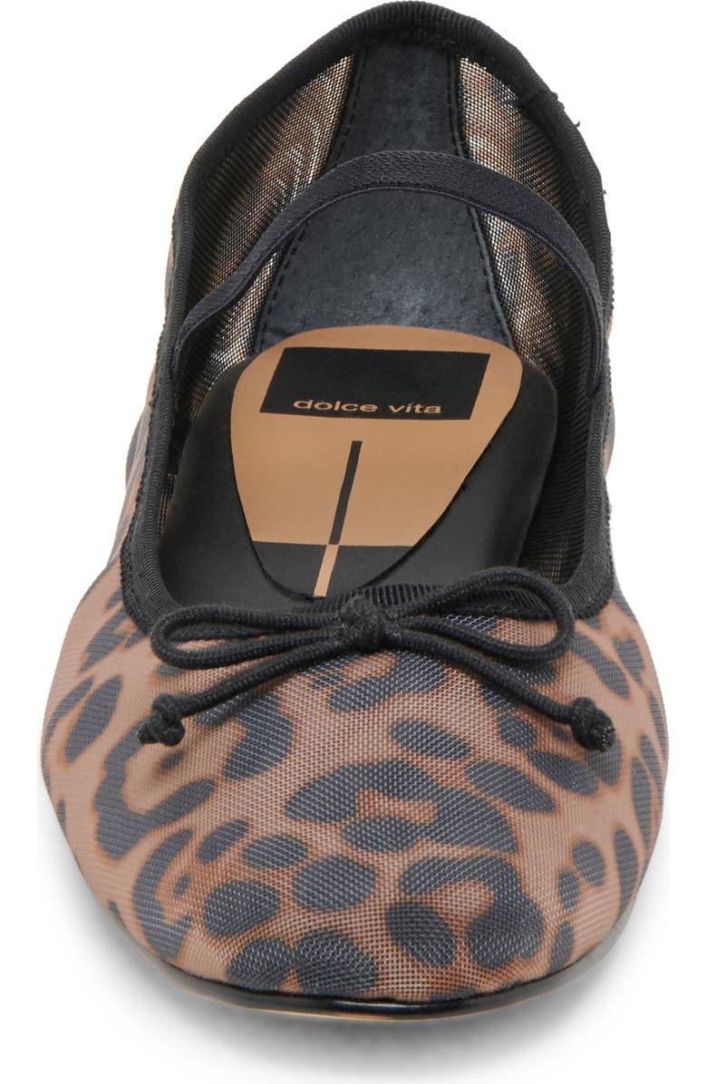 Dolce Vita Cadel Mary Jane Flat, Alternate, color, Dark Leopard Mesh