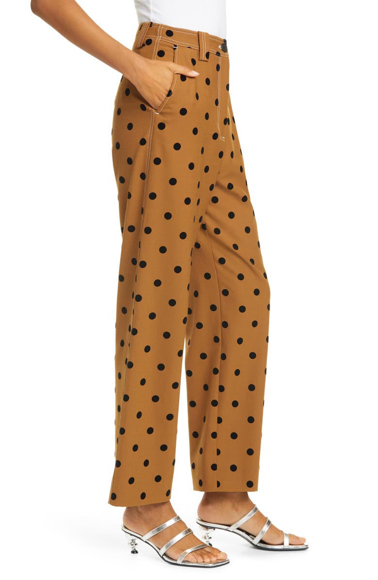 Stine Goya John Polka Dot Pants, Alternate, color,