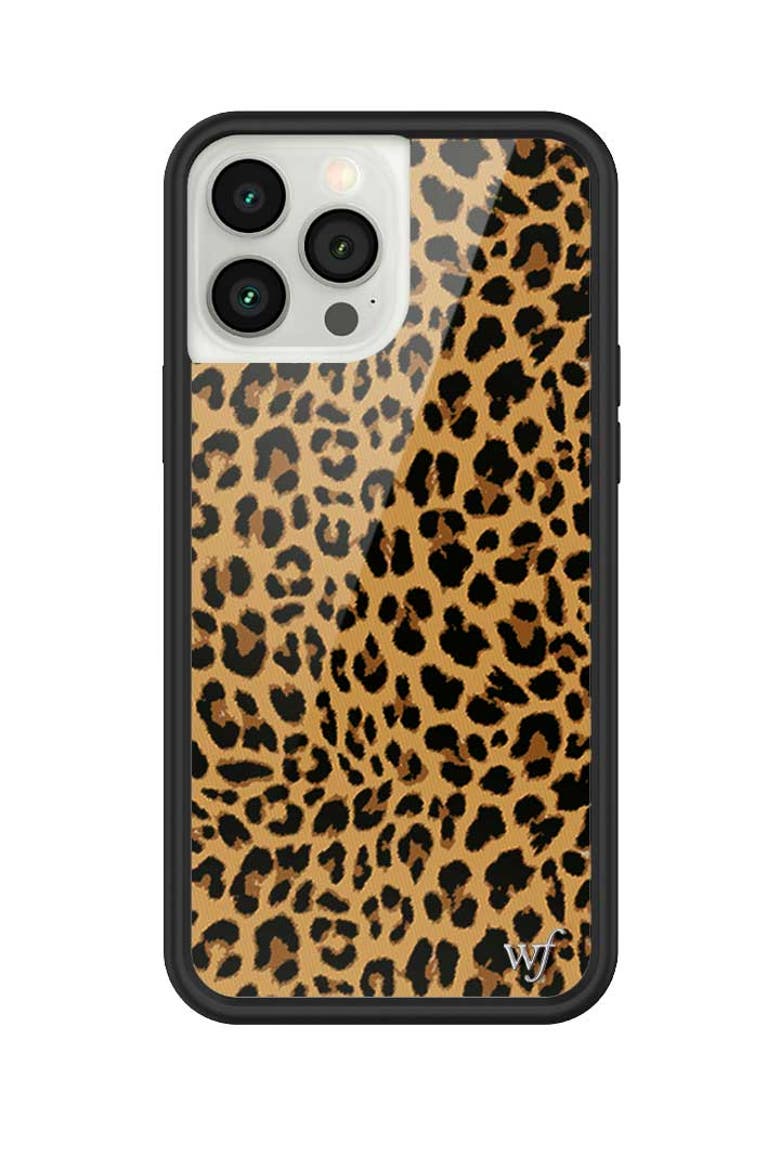 Meow | Brown iPhone Case, Alternate, color, Brown
