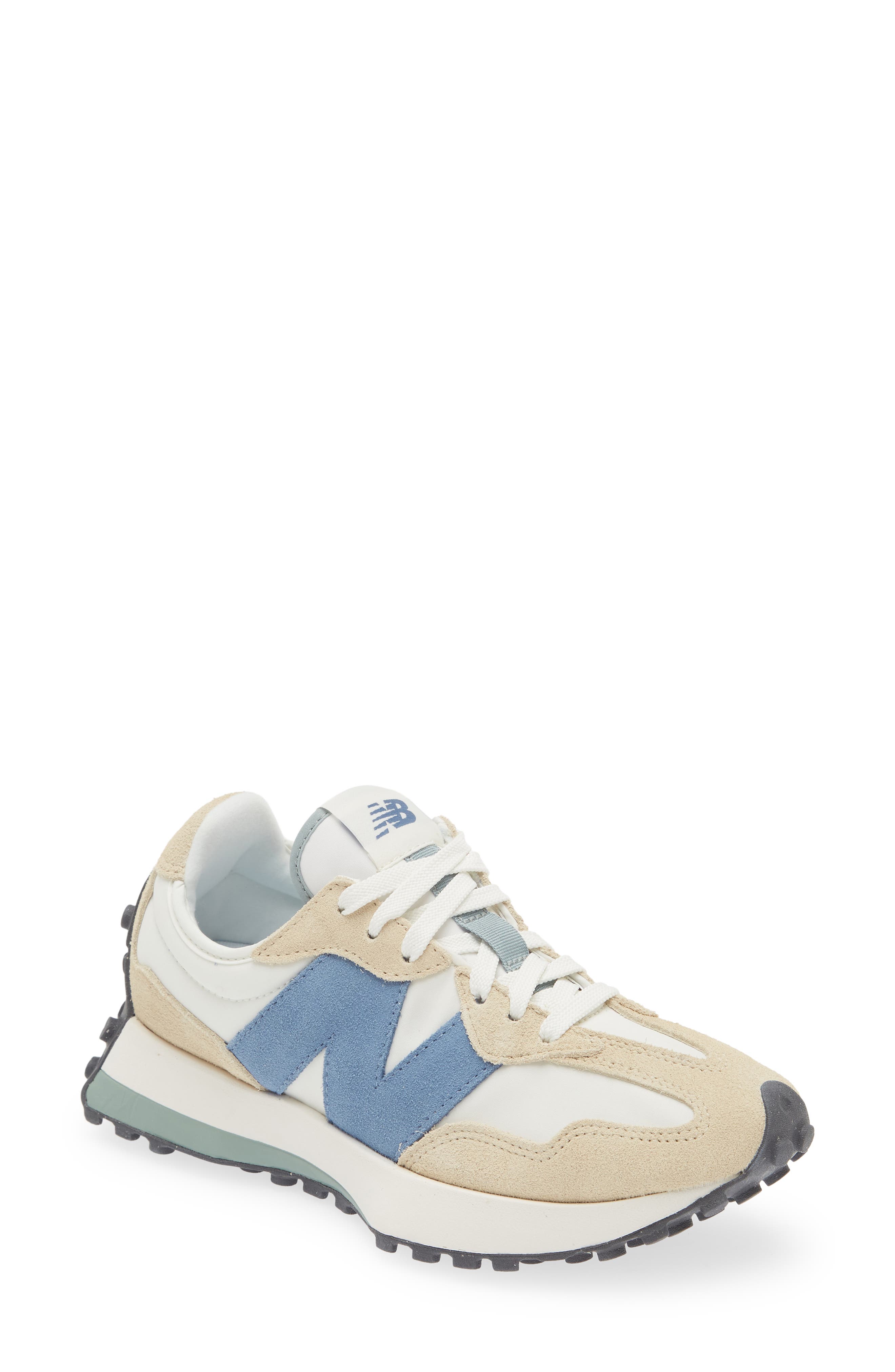 327 Sneaker, Main, color, MERCURY BLUE/ SANDSTONE
