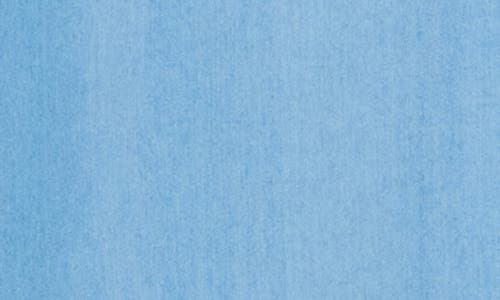 BLU PEPPER BLU PEPPER SHORT SLEEVE TIE WAIST CHAMBRAY MINIDRESS