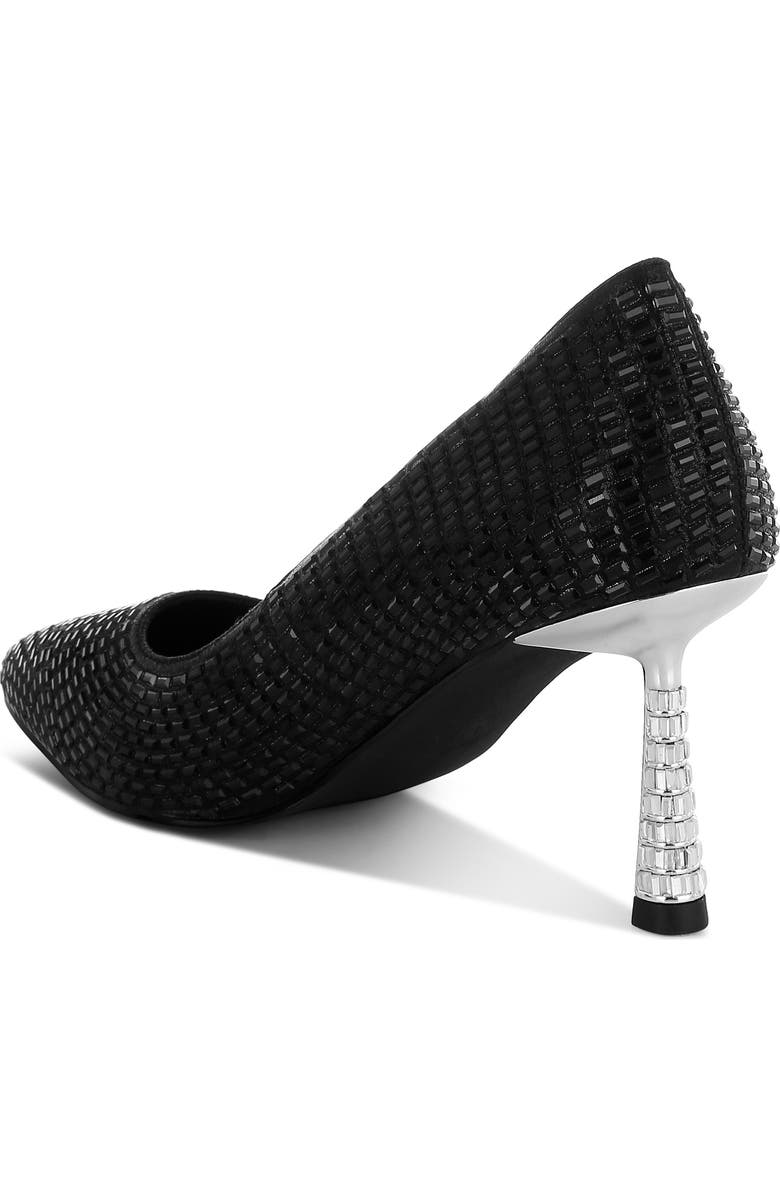 LONDON RAG Benjamins Rhinestone Pump, Alternate, color, Black