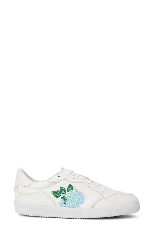 Jack Rogers Hydrangea Sneaker In Ivory Multi