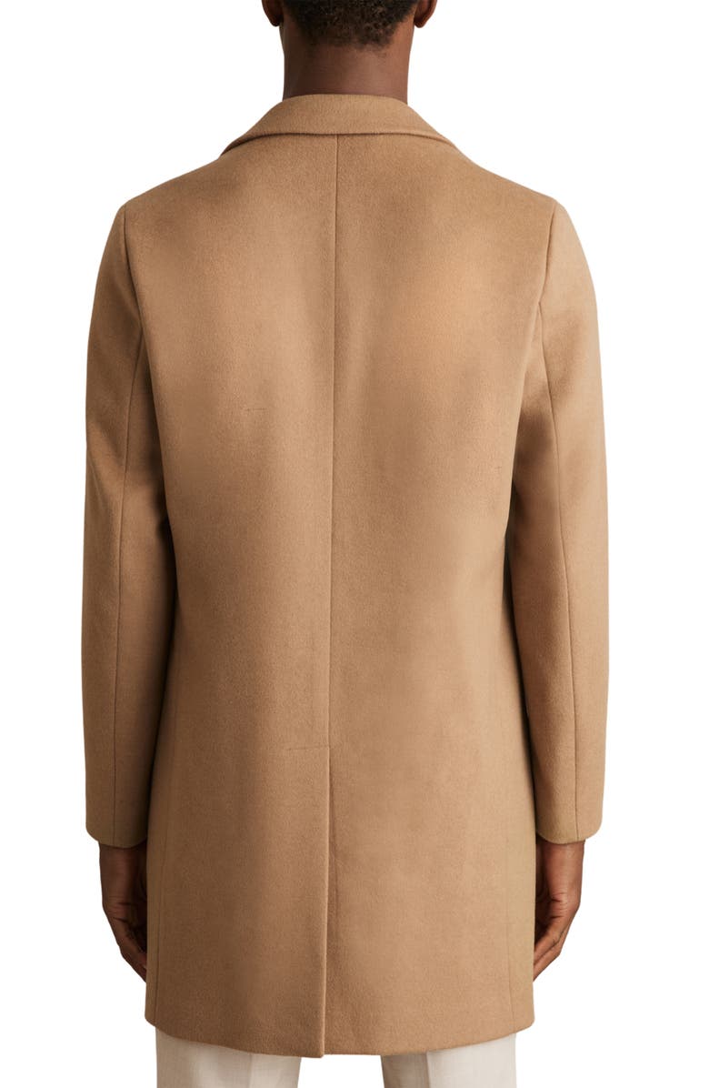 Reiss Clarke Overcoat, Alternate, color, Camel