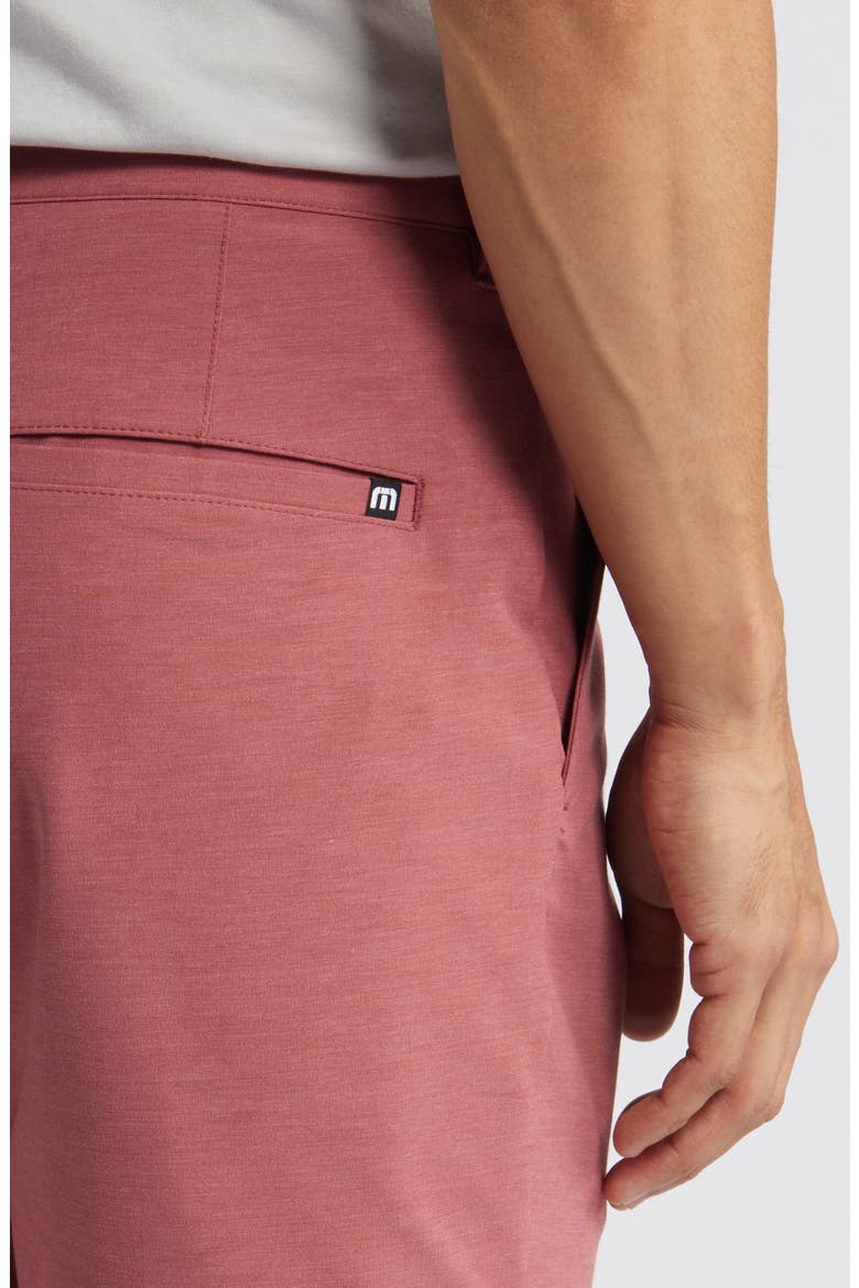 Open to Close Tech Chino Shorts, Alternate, color, HEATHER ROAN ROUGE