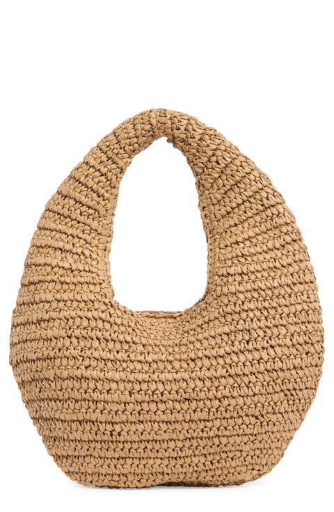 Slouchy Crochet Hobo Bag