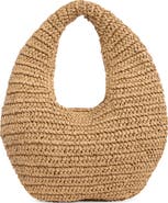 Collection XIIX Slouchy Crochet Hobo Bag