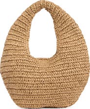 Collection XIIX Slouchy Crochet Hobo Bag