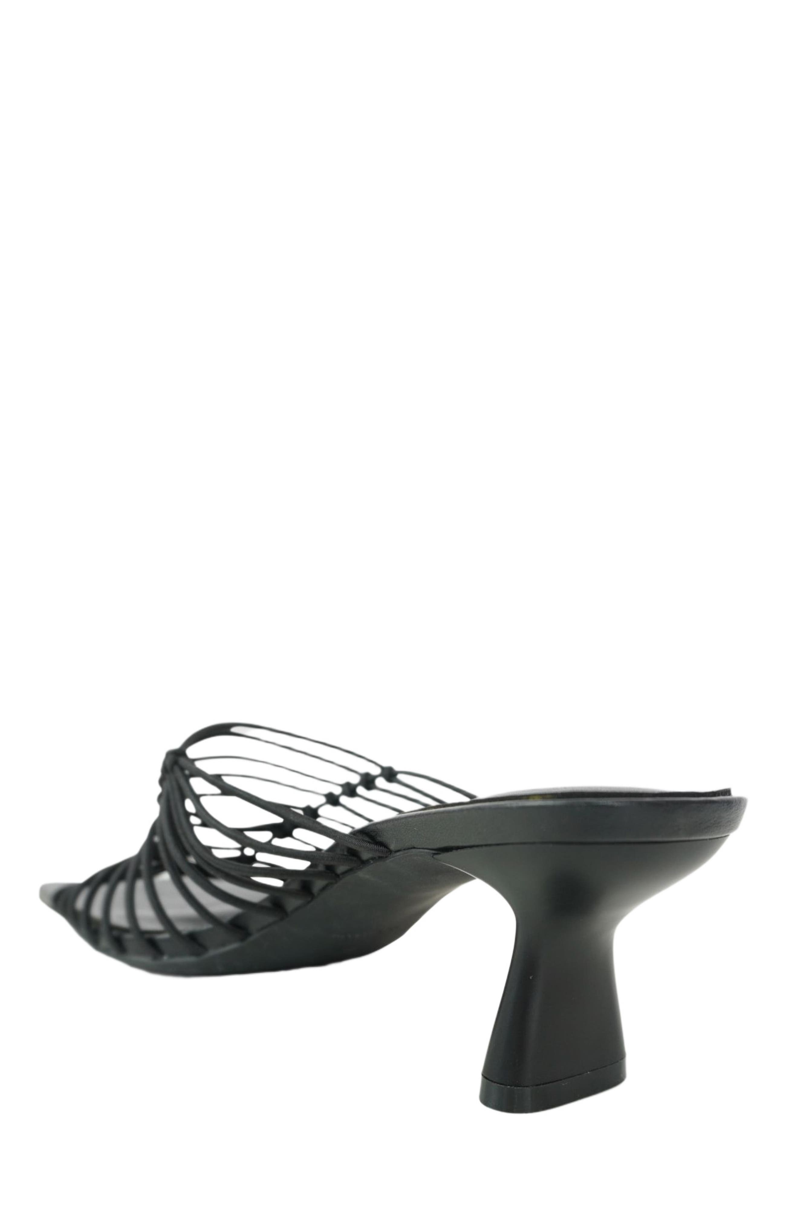 Belle & Bloom About Last Night Strappy Heel, Alternate, color, Black