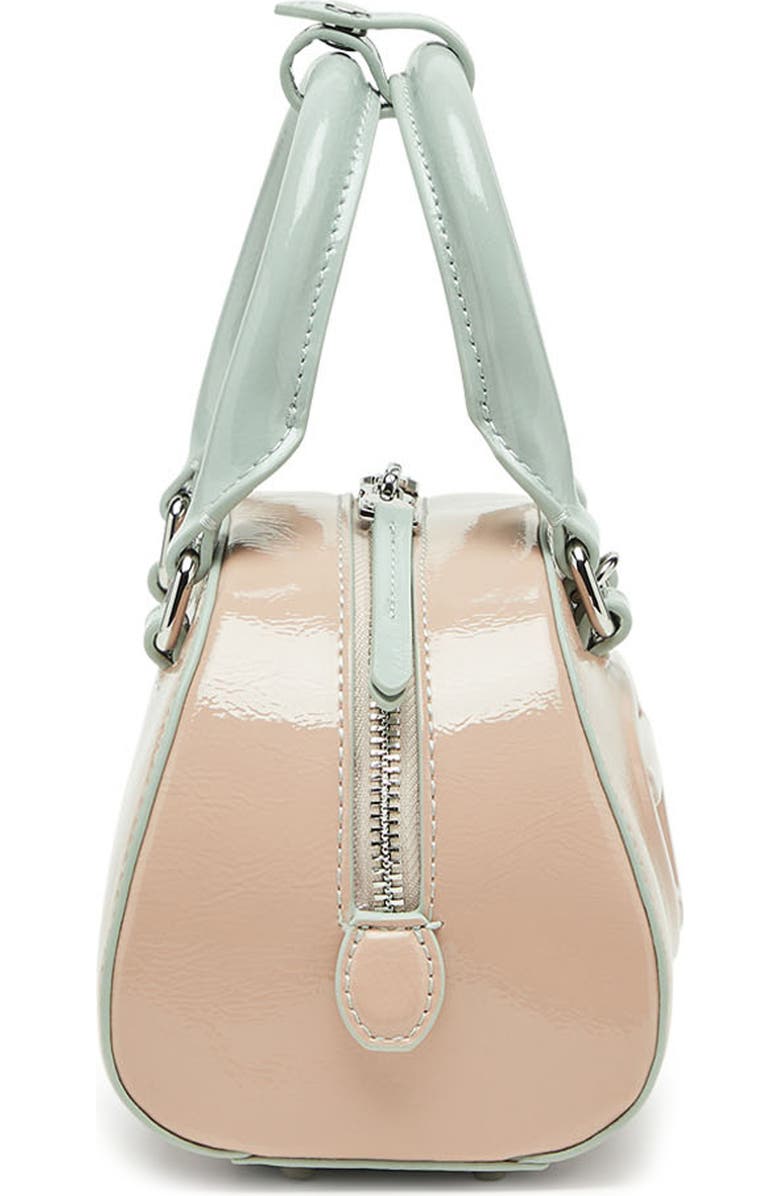 DIESEL<sup>®</sup> Mini 1DR Dome Faux Leather Bowling Bag, Alternate, color, Pink