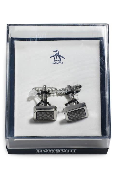 Checkerboard Cufflinks