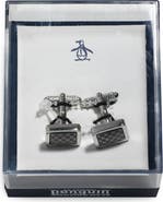 Original Penguin Checkerboard Cufflinks