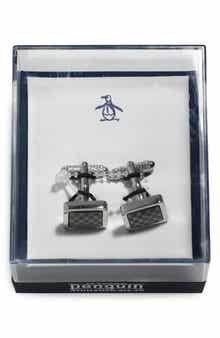 Original Penguin Checkerboard Cufflinks