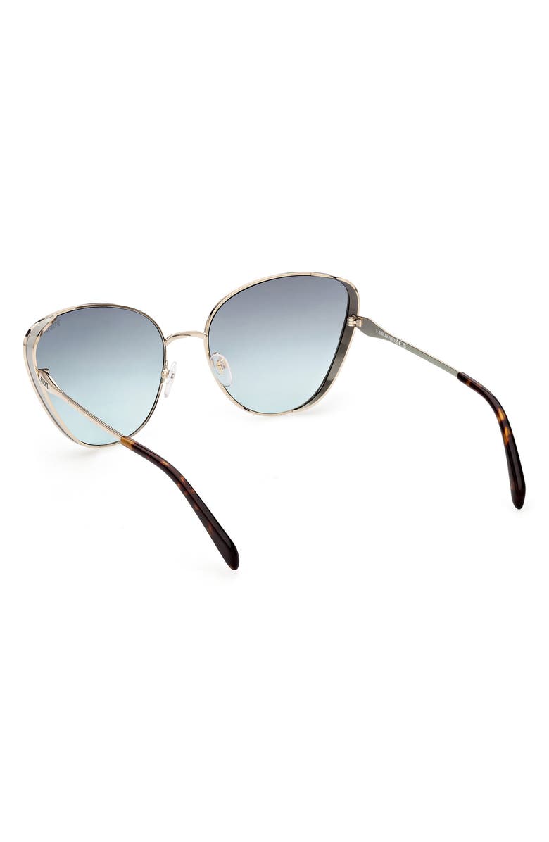 Emilio Pucci 61mm Cat Eye Sunglasses, Alternate, color, 