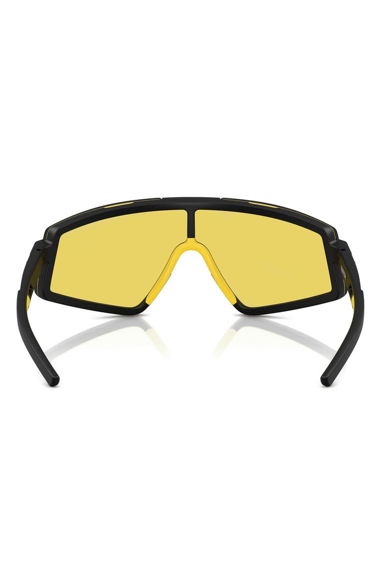 Scuderia Ferrari 47mm Shield Sunglasses, Alternate, color, Matte Black