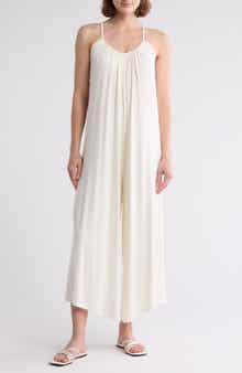 Tart Bloom Asymmetric Wide Leg Jumpsuit