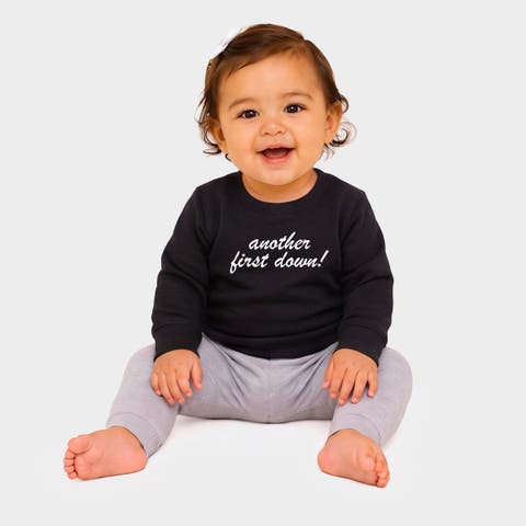 Another First Down Crew Fleece Sweatshirt Baby