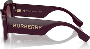 52mm Gradient Square Sunglasses