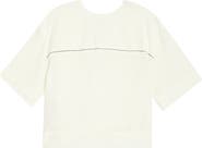 Marni Oversize Contrast Stitch Silk Top