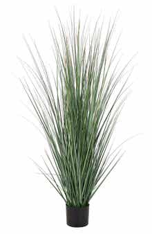 GINGER BIRCH STUDIO Green Faux Foliage Potted Artificial Plant