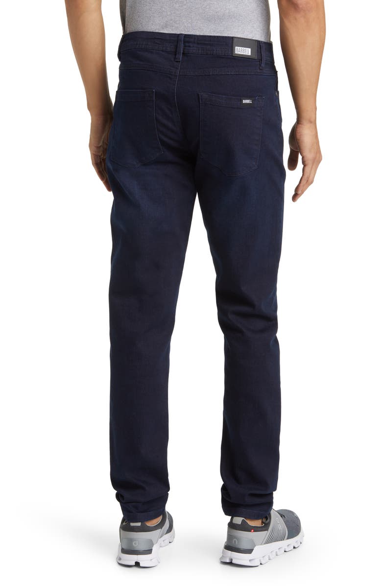 Barbell Apparel Straight Athletic Fit 2.0 Stretch Jeans, Alternate, color, 