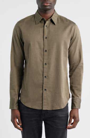 Tomlin Cotton Dobby Button-Up Shirt