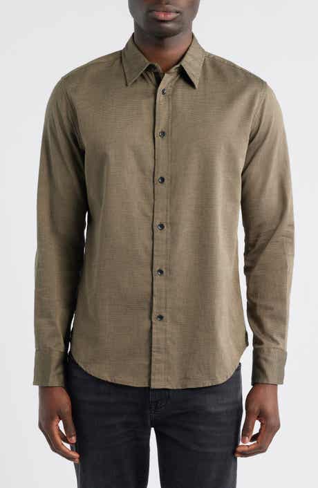 Tomlin Cotton Dobby Button-Up Shirt